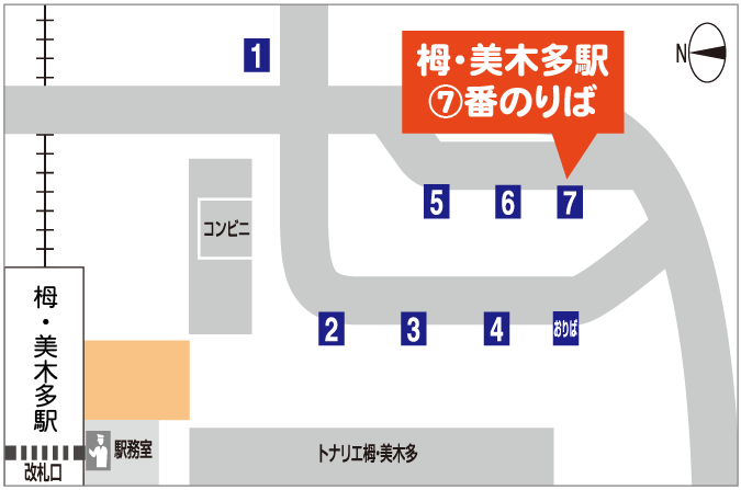 栂・美木多駅
